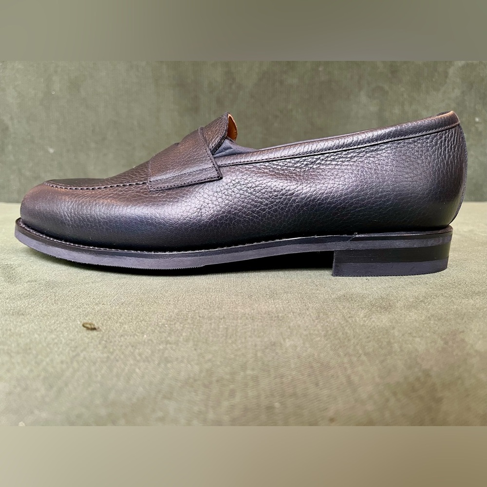 Morjas Penny Loafer - Black Grain - US 9.5 - Picture 4 of 9